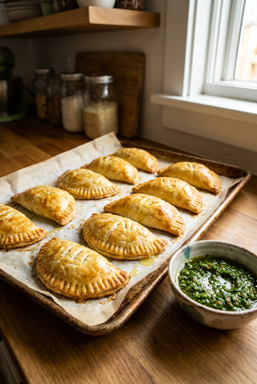 Healthy Spiced Empanadas