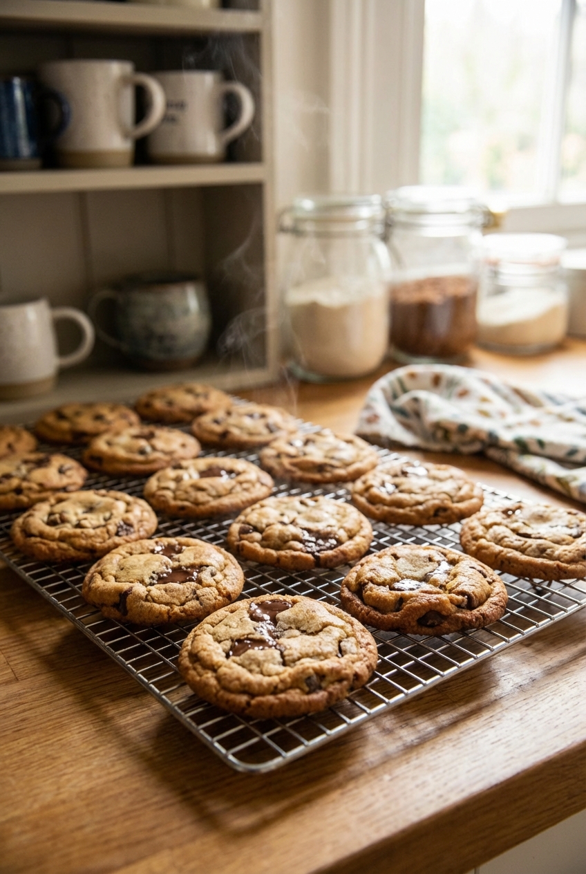 Spiced Toll House Cookies