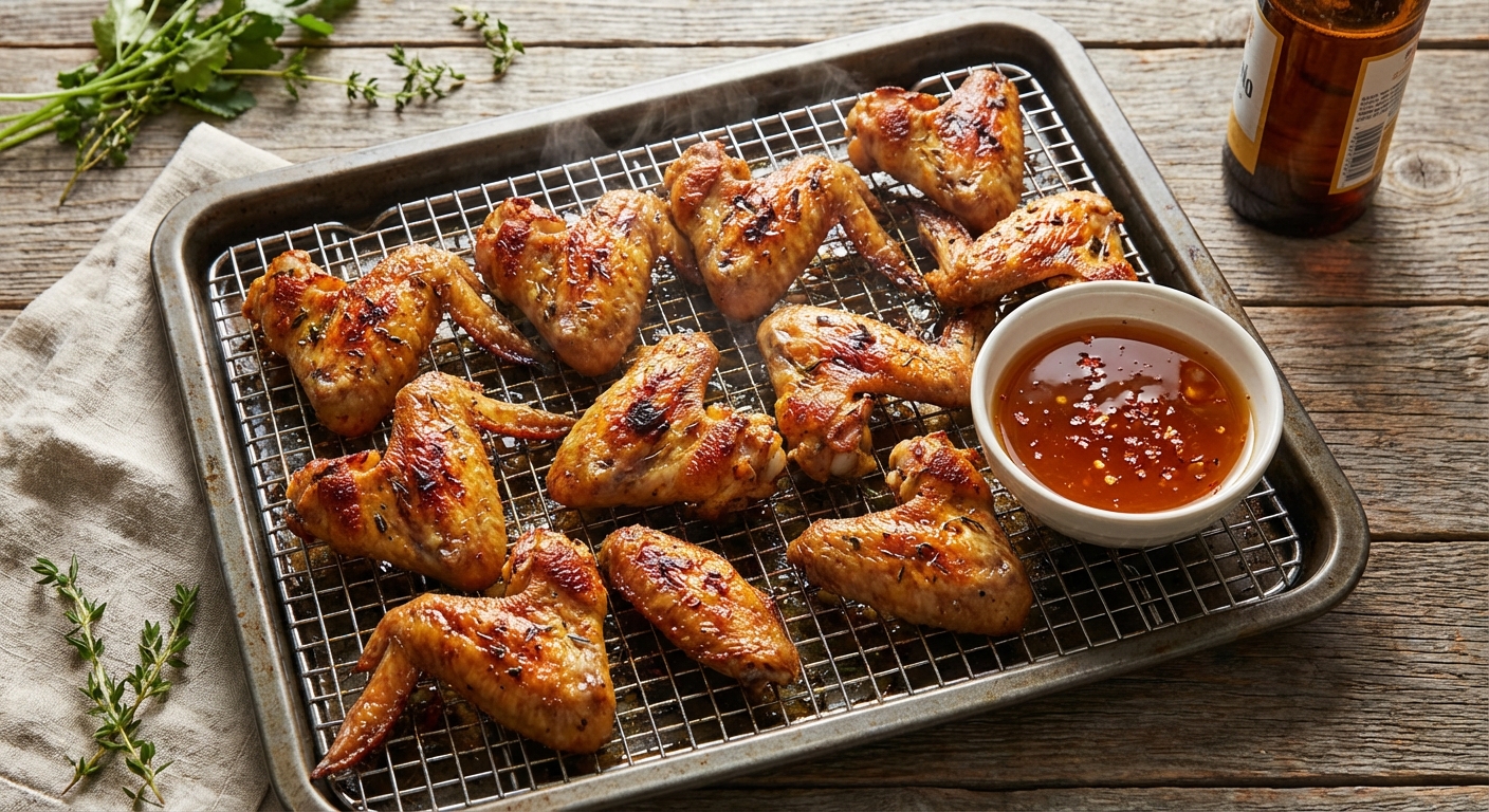 Crispy Baked Chicken Wings