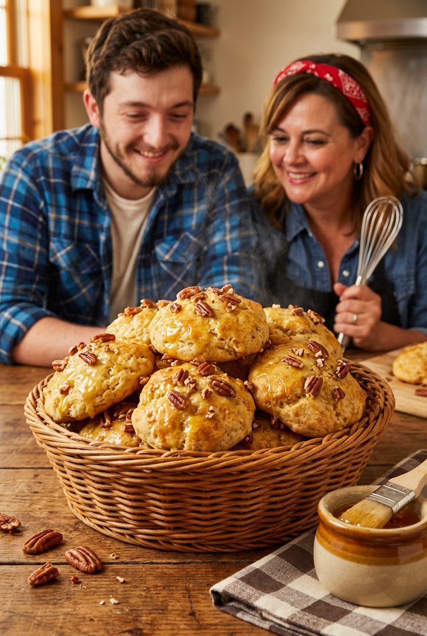 Effortless Nutty Sweet Drop Biscuits