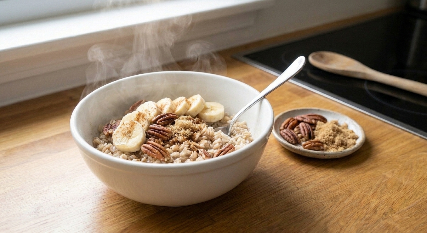 Brown Sugar Cinnamon Rolled Oats