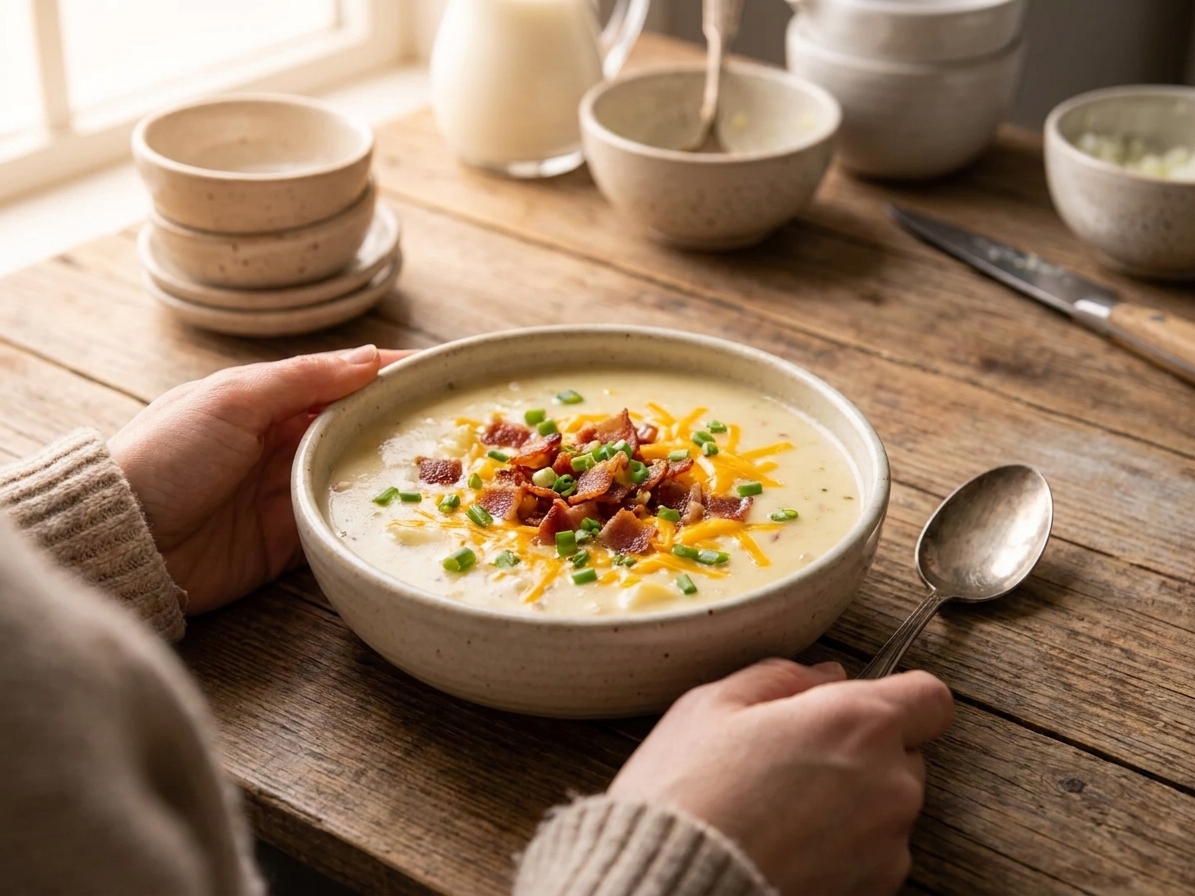 Slow Cooker Potato Soup