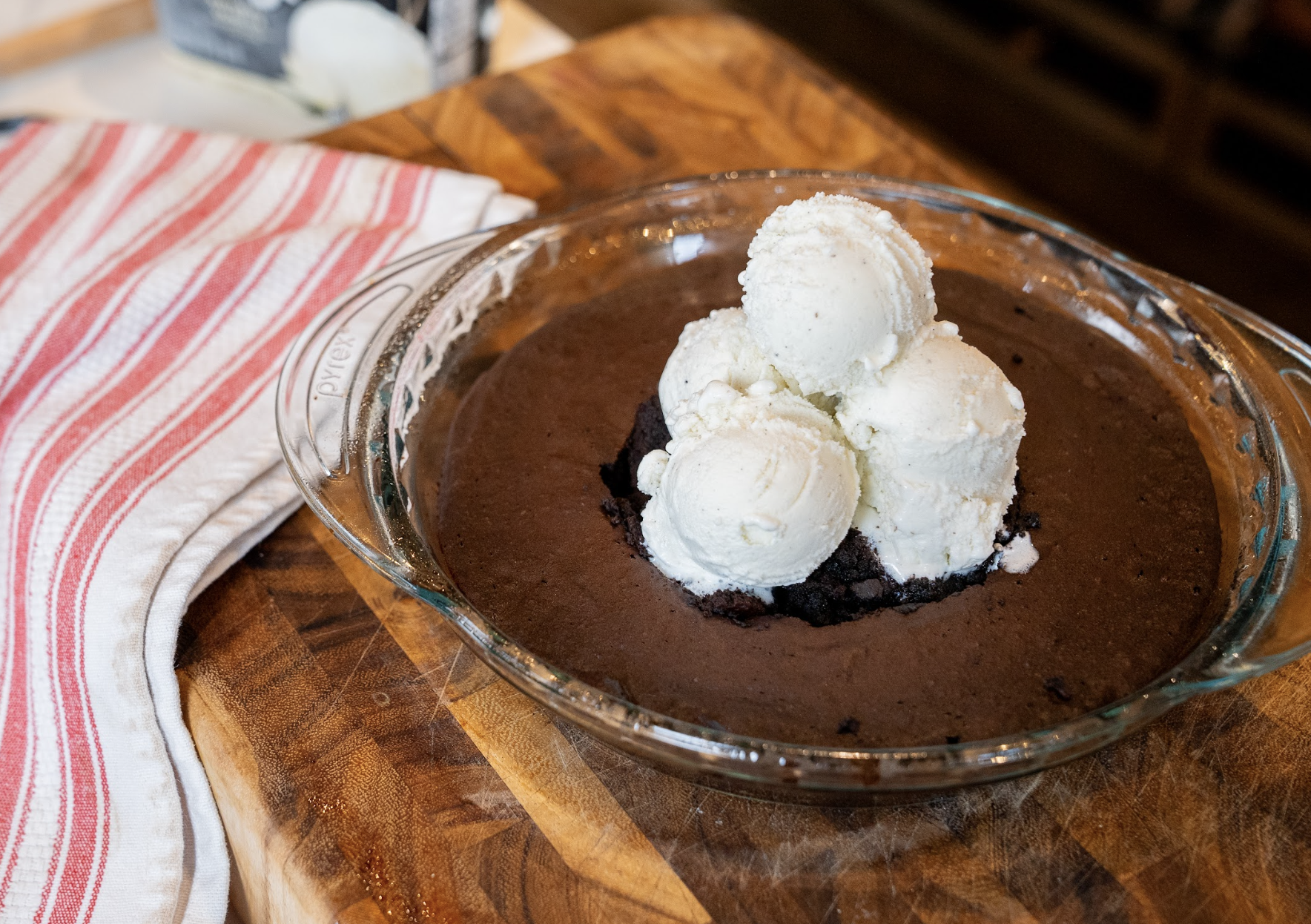 Ina Garten Brownie Pudding