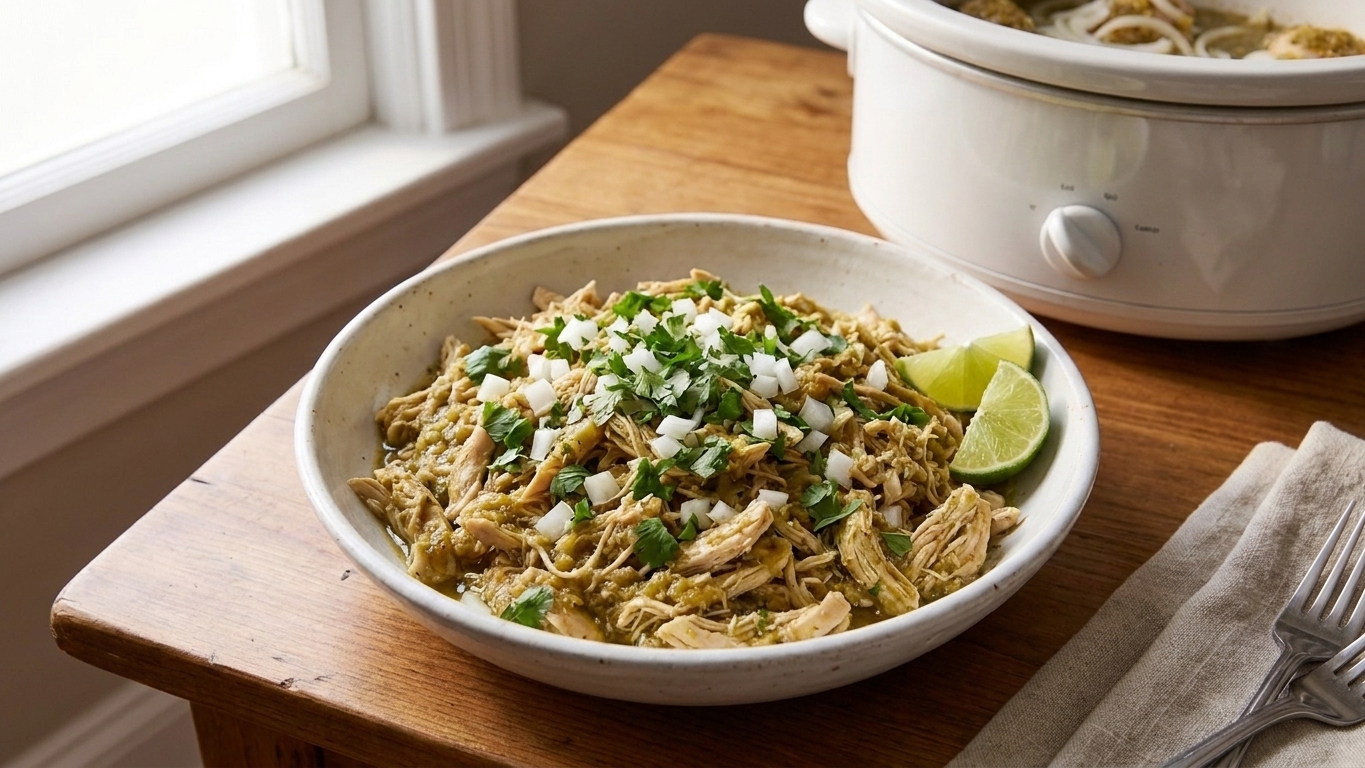 Crock-Pot Salsa Verde Chicken