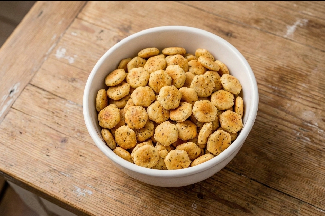 Oyster Crackers With Ranch Seasoning