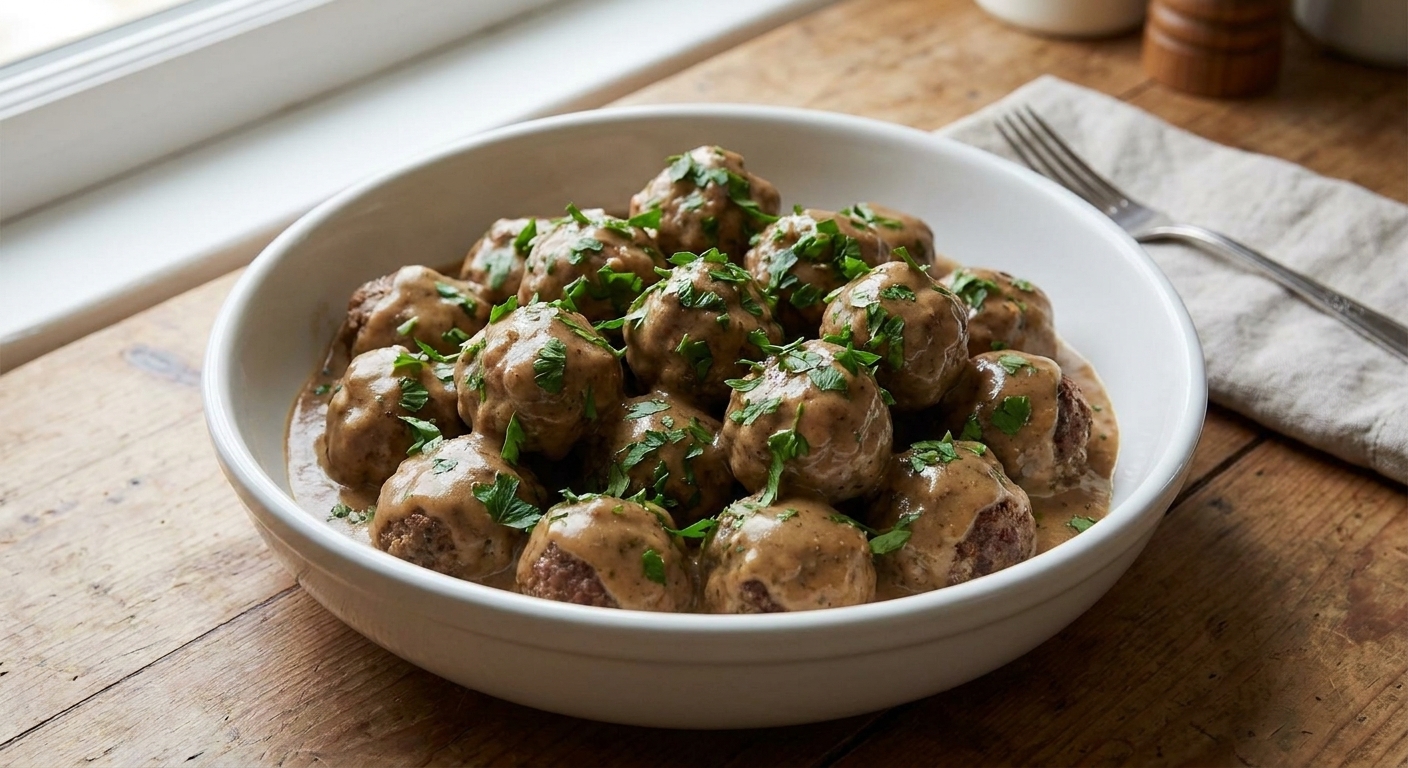 Crock Pot Swedish Meatballs