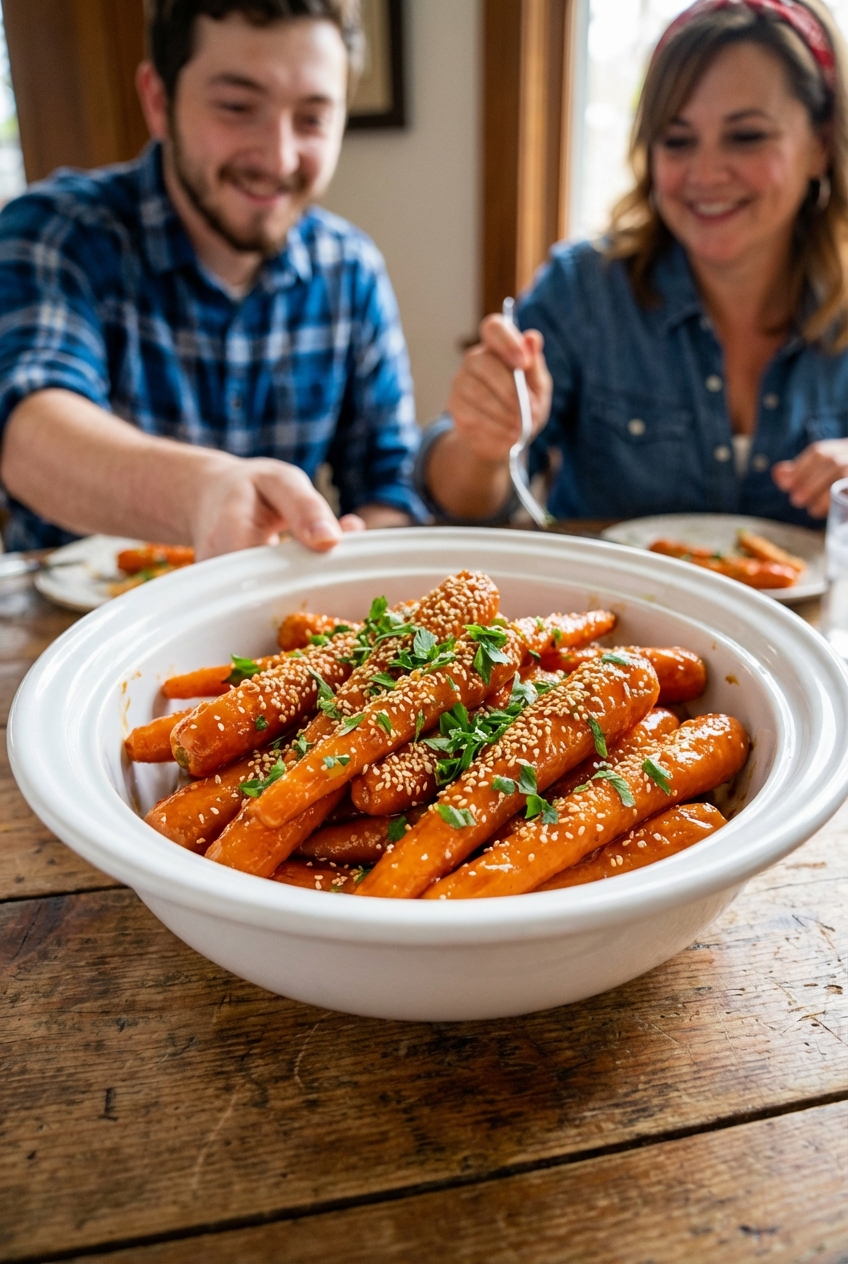 Creative Glazed Carrots