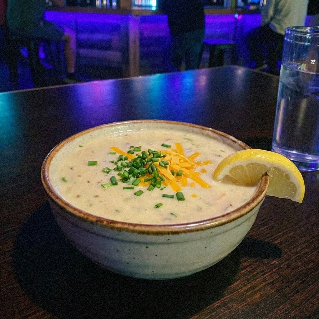 Healthy Baked Potato Soup (Bright & Citrusy)