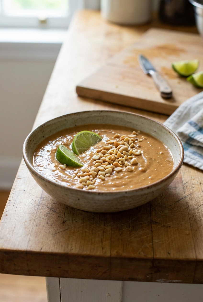 Seasonal Thai Peanut Sauce