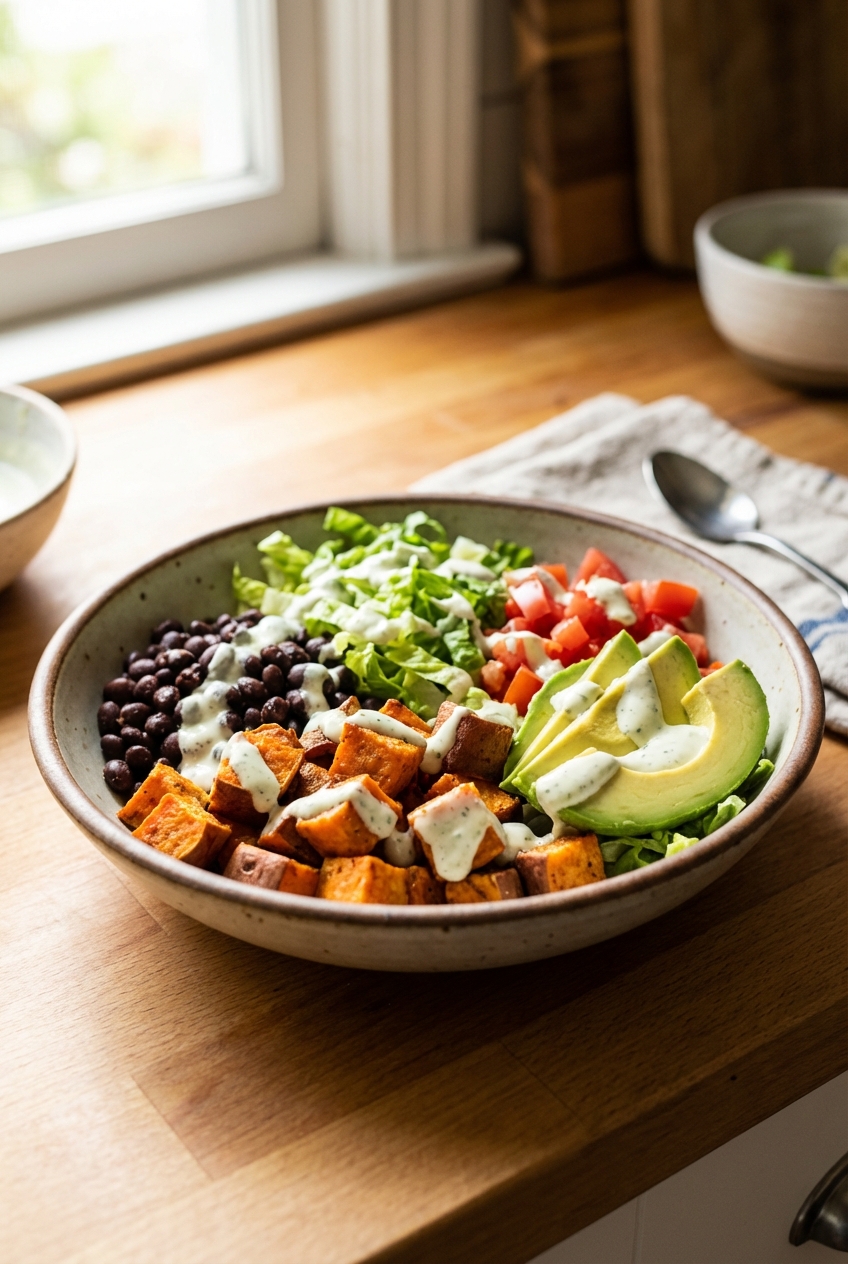 Healthy Sweet Potato Taco Bowls