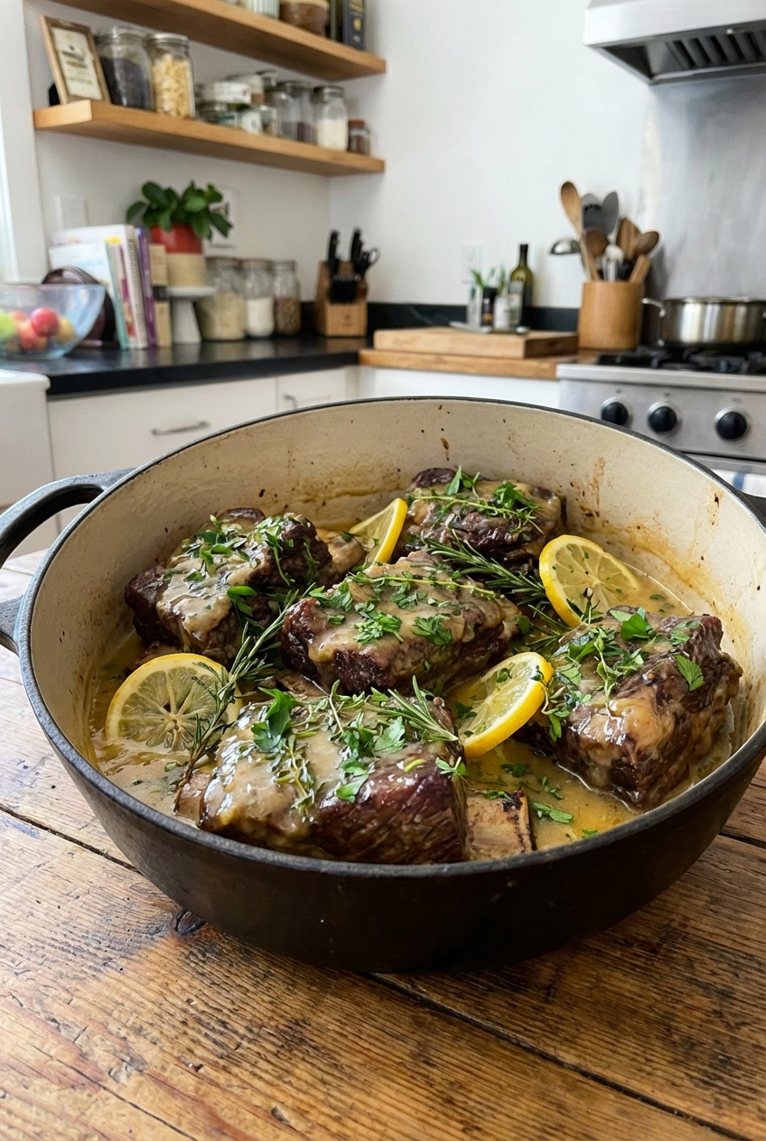 Bright Braised Short Ribs