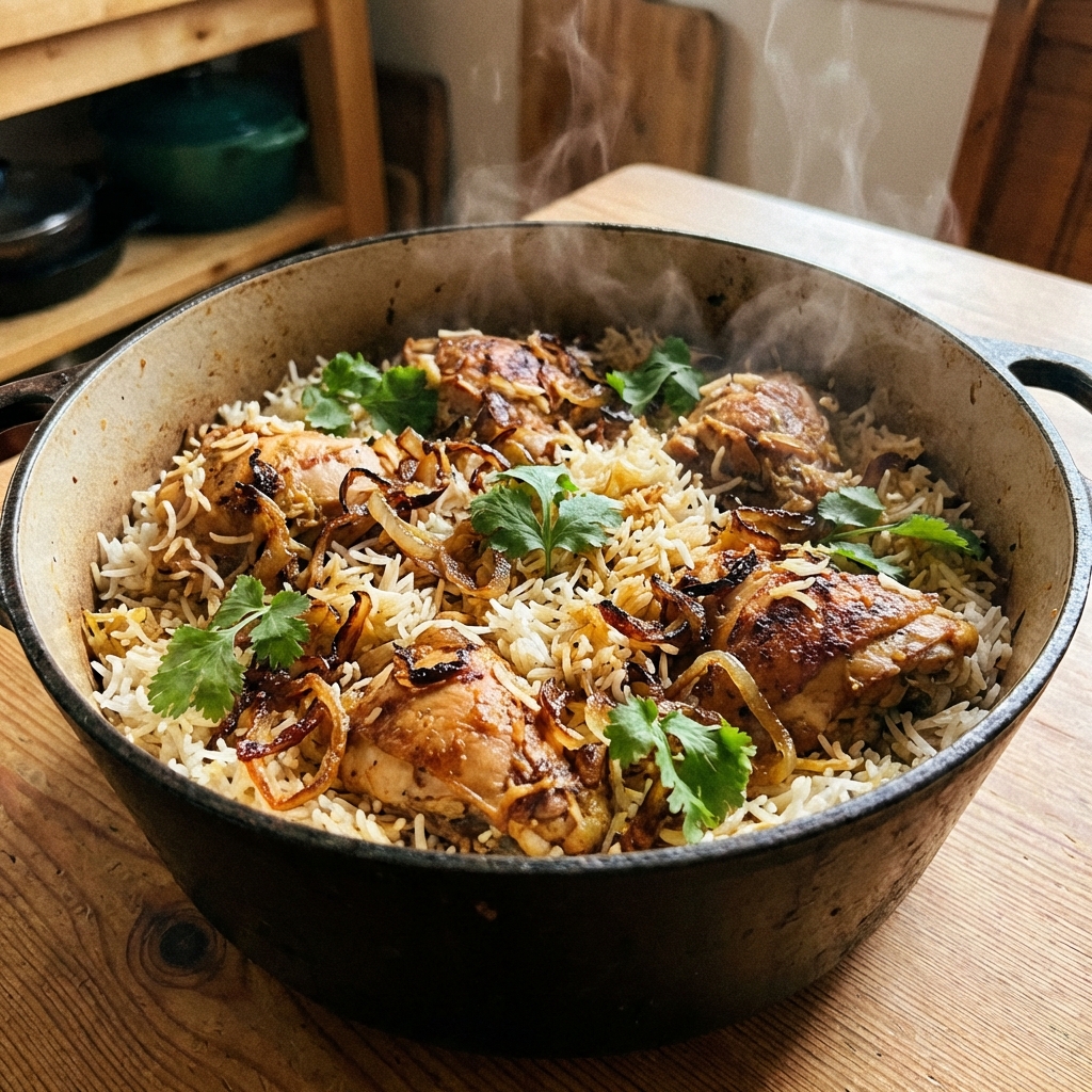 Modern Chicken Biryani