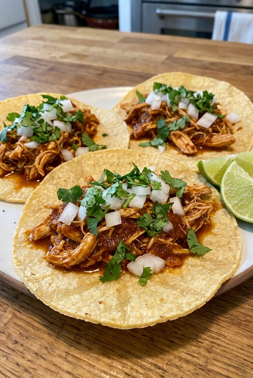 Quick Smoky Chicken Tacos