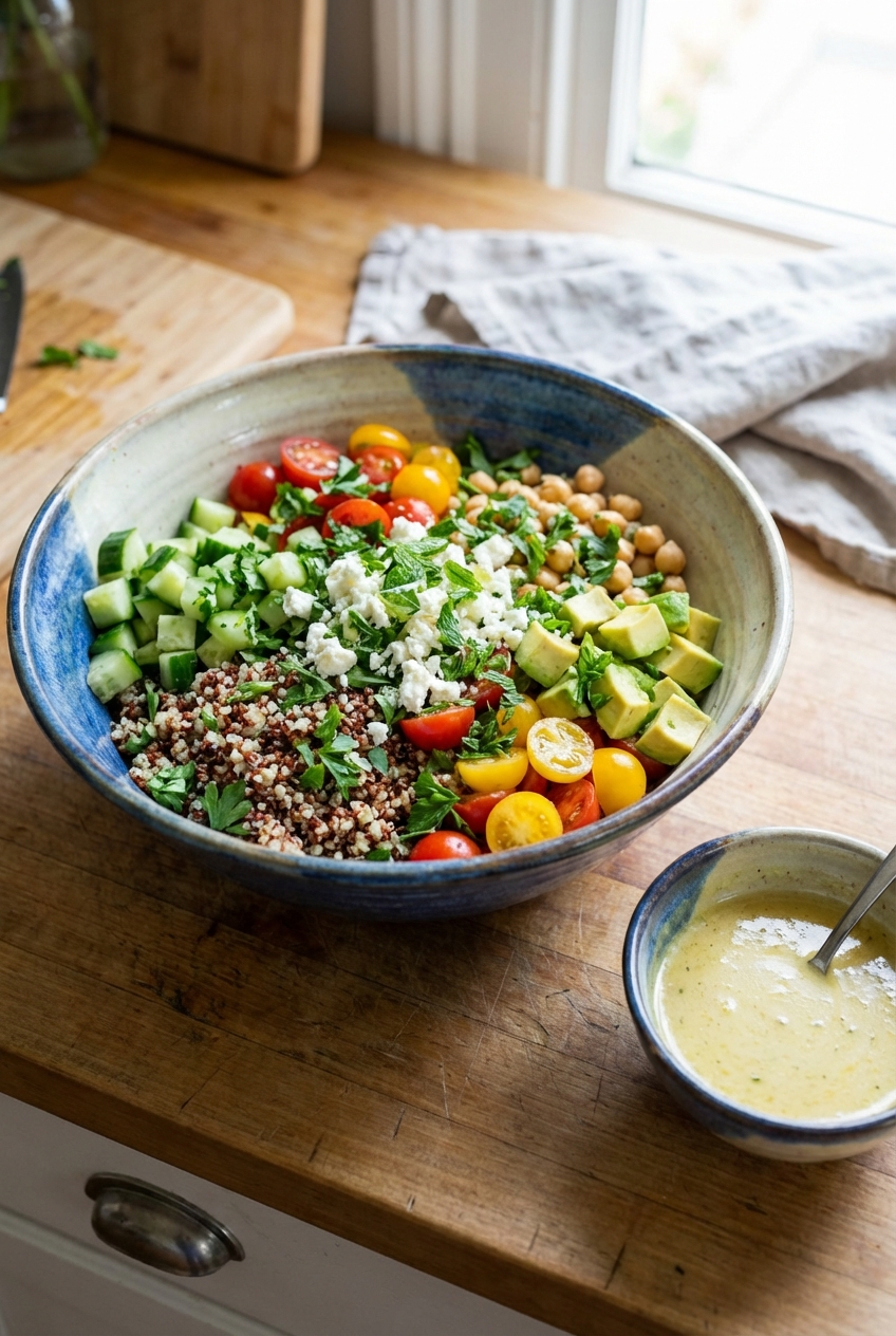 Citrus Quinoa Crunch Salad