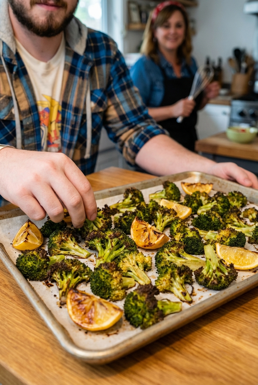 Weeknight Roasted Broccoli