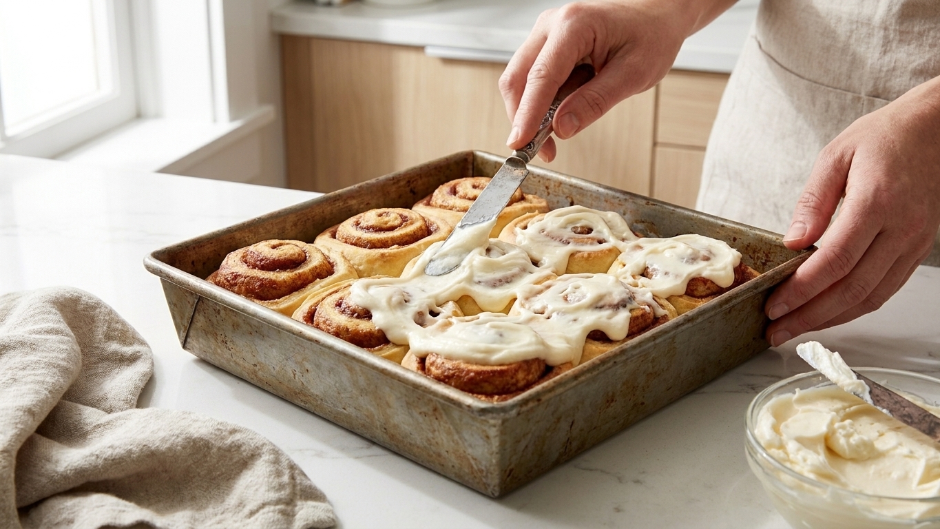 Cinnamon Roll Frosting