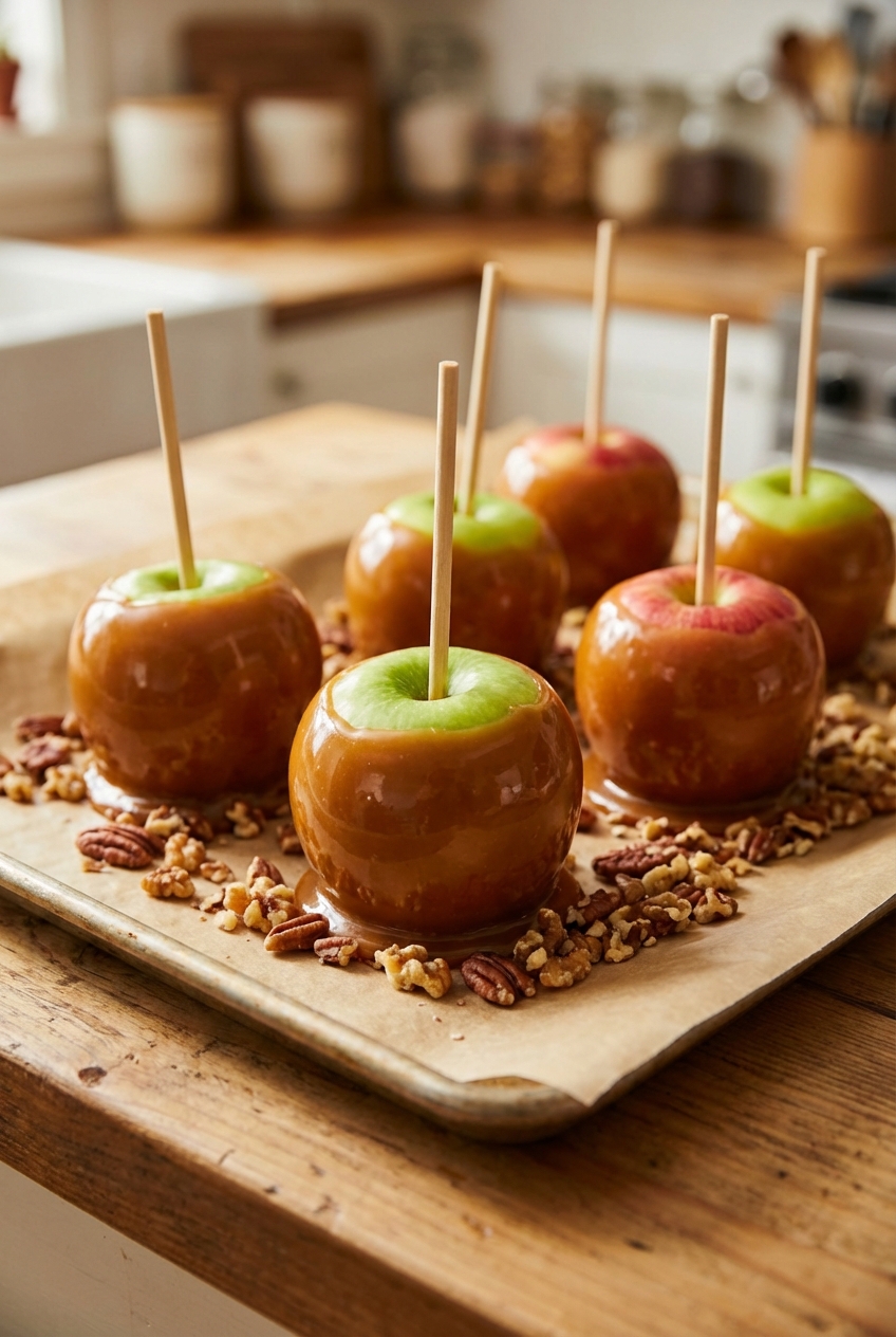 Fresh Caramel Apples