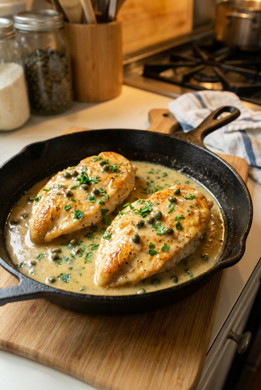 Luxurious Lemon Caper Chicken