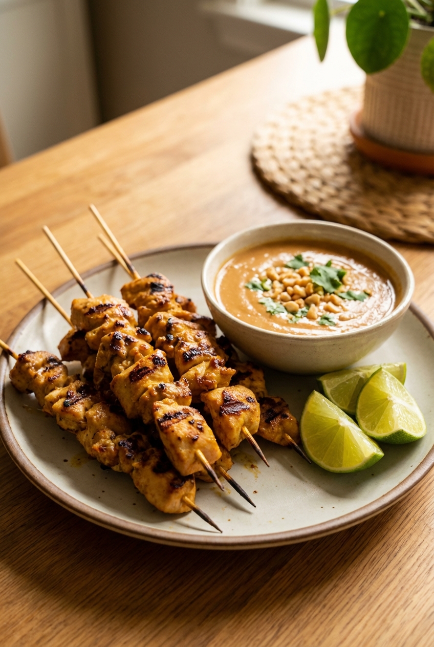 Signature Chicken Satay (Creamy & Dreamy)