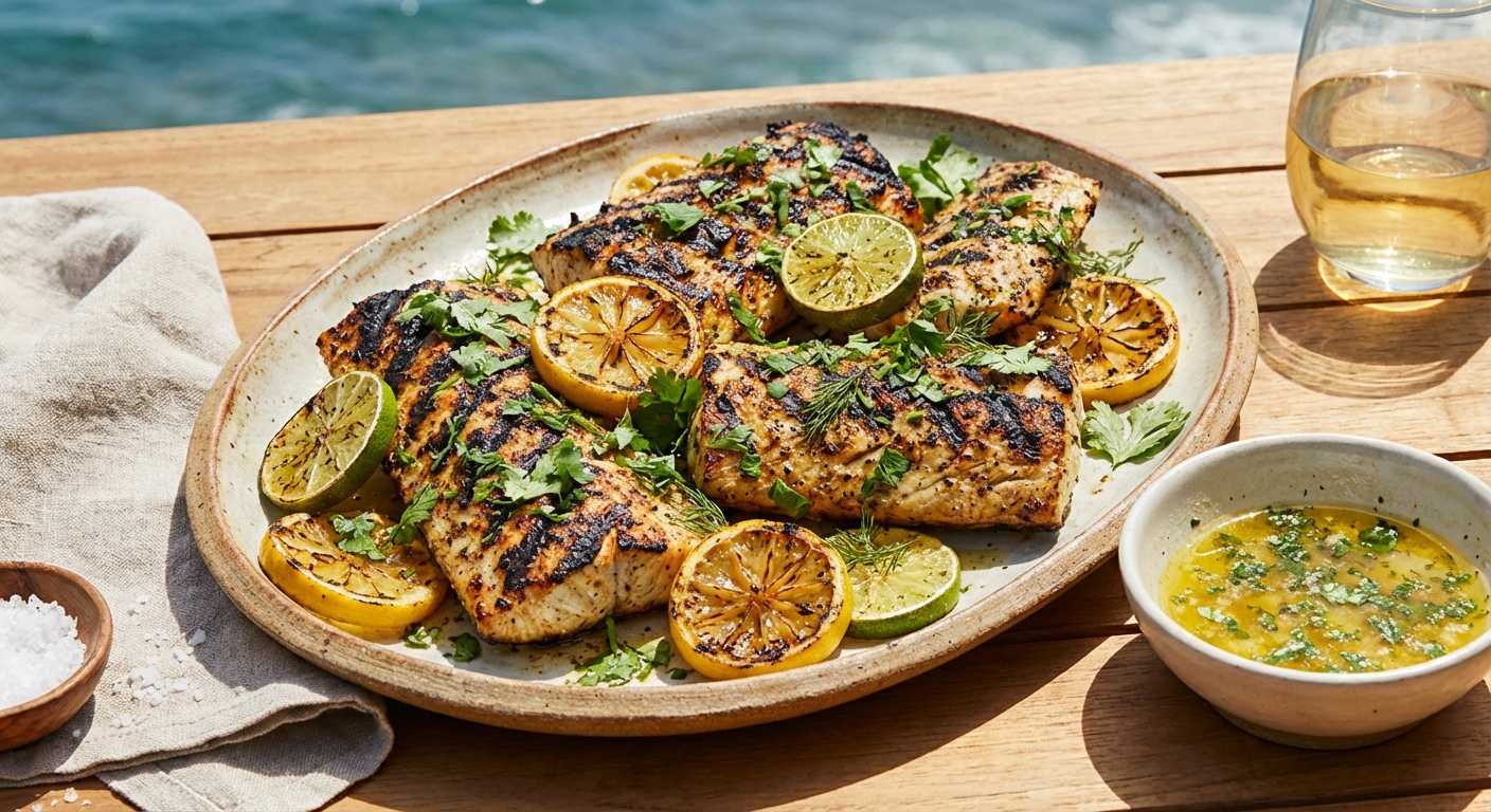 Grilled Mahi Mahi with Citrus