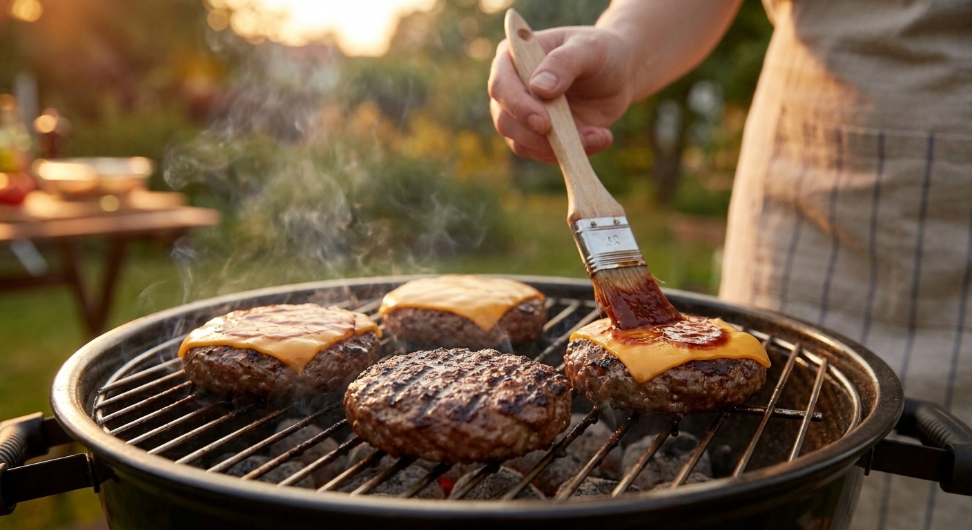 BBQ Grill Burgers