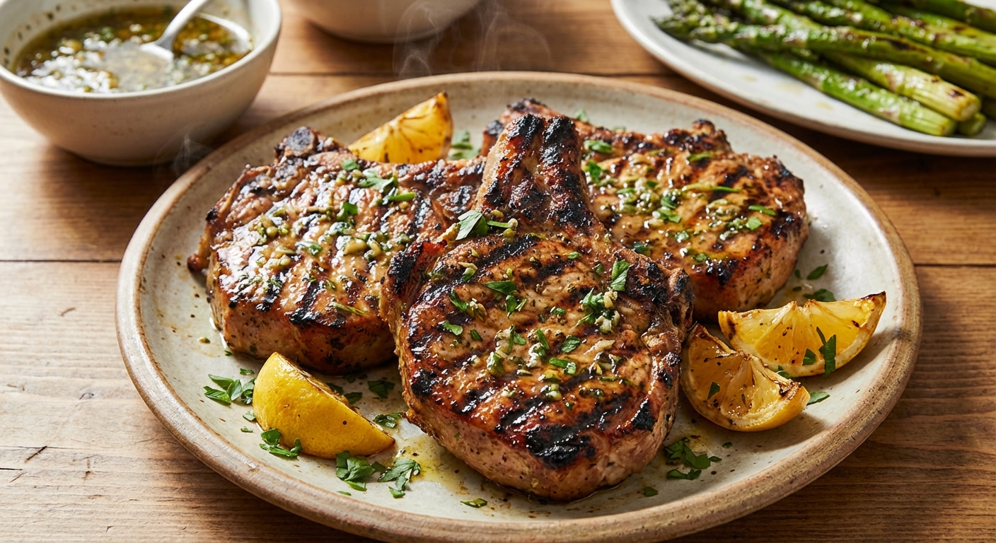 Savory Pork Chop Marinade (Juicy, Garlic-Herb, Weeknight-Friendly)