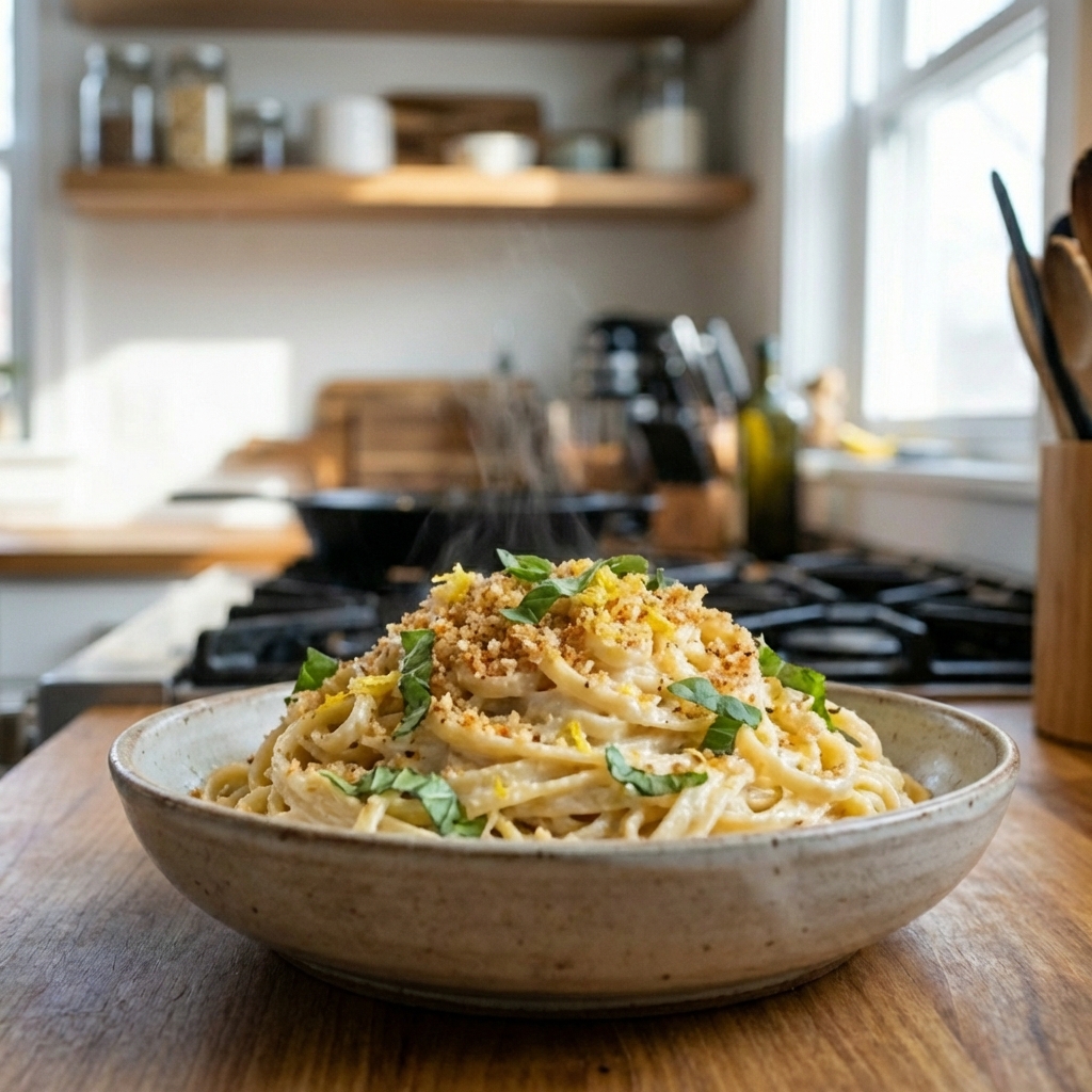 Italian-Inspired Lemon Ricotta Pasta