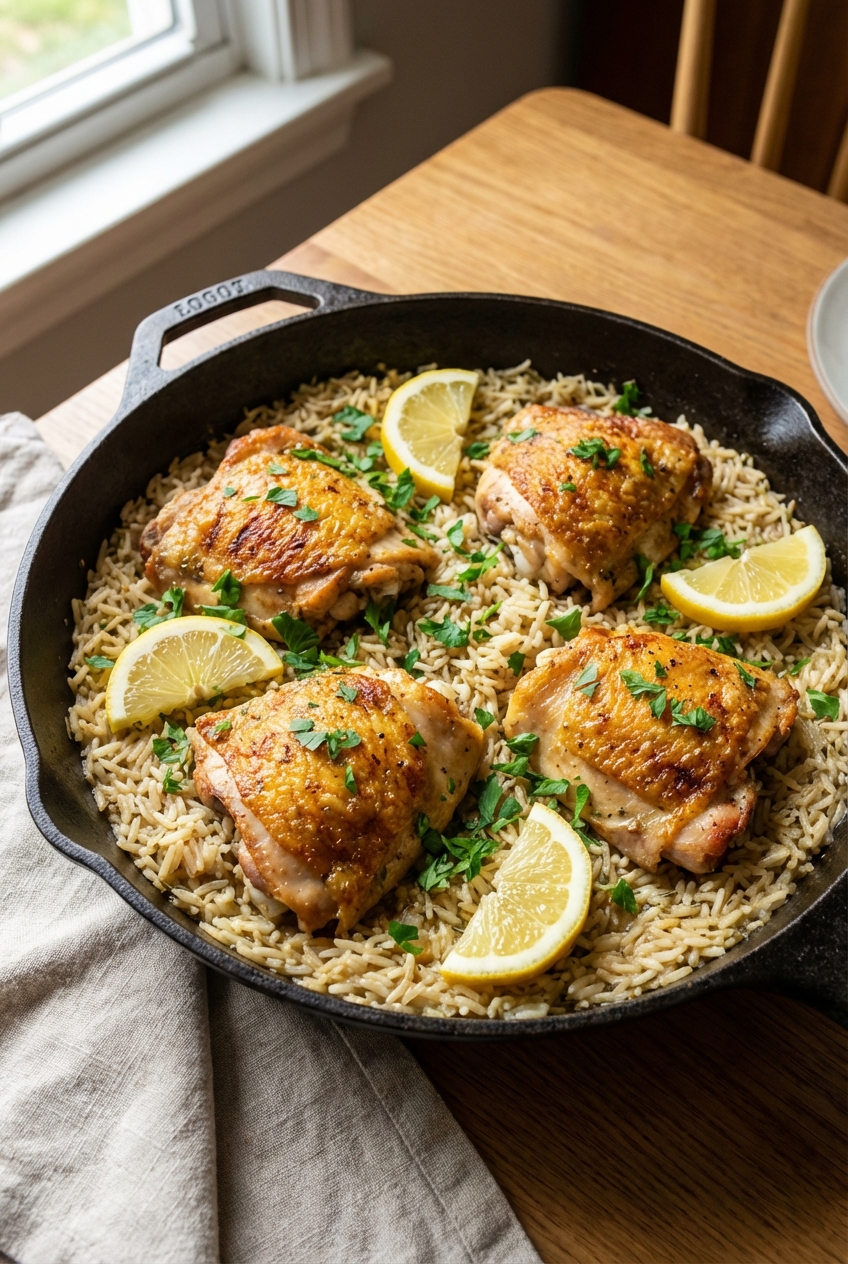 Simple Chicken and Rice