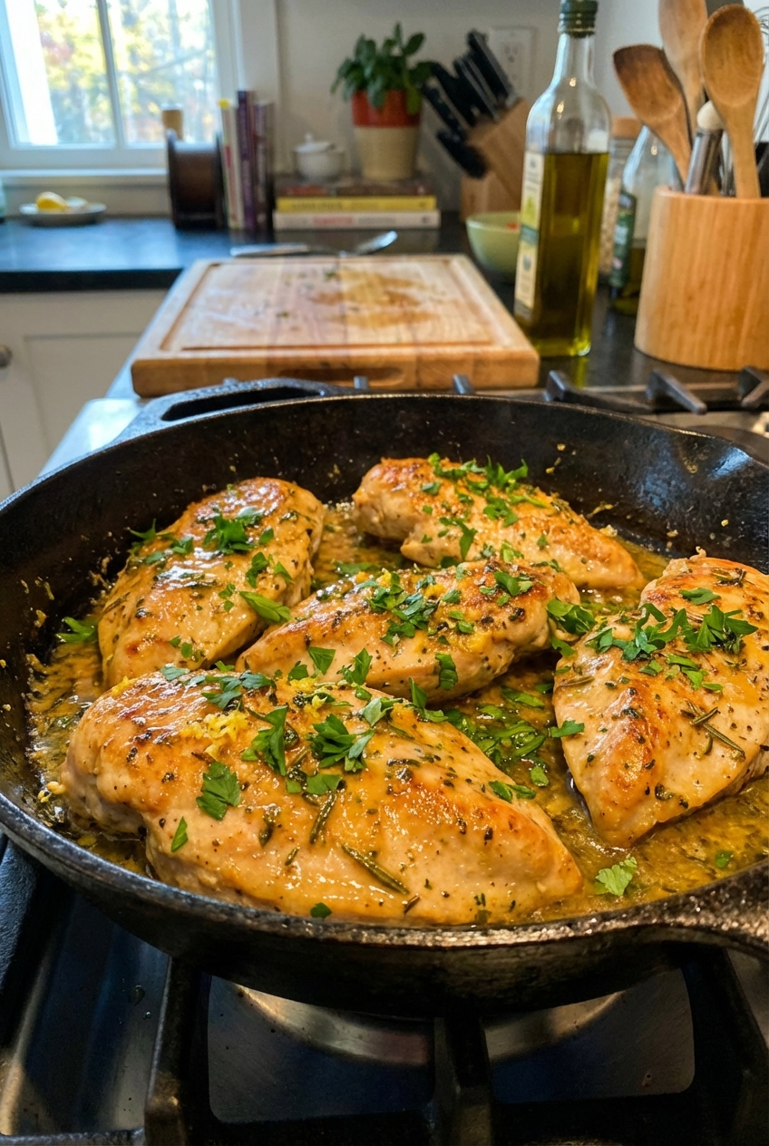 Bright and Herbal Chicken Breast