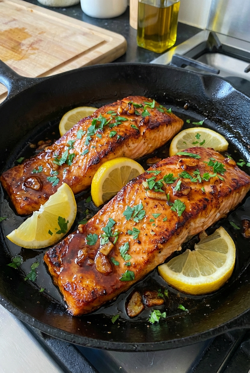 Easy Honey Garlic Salmon