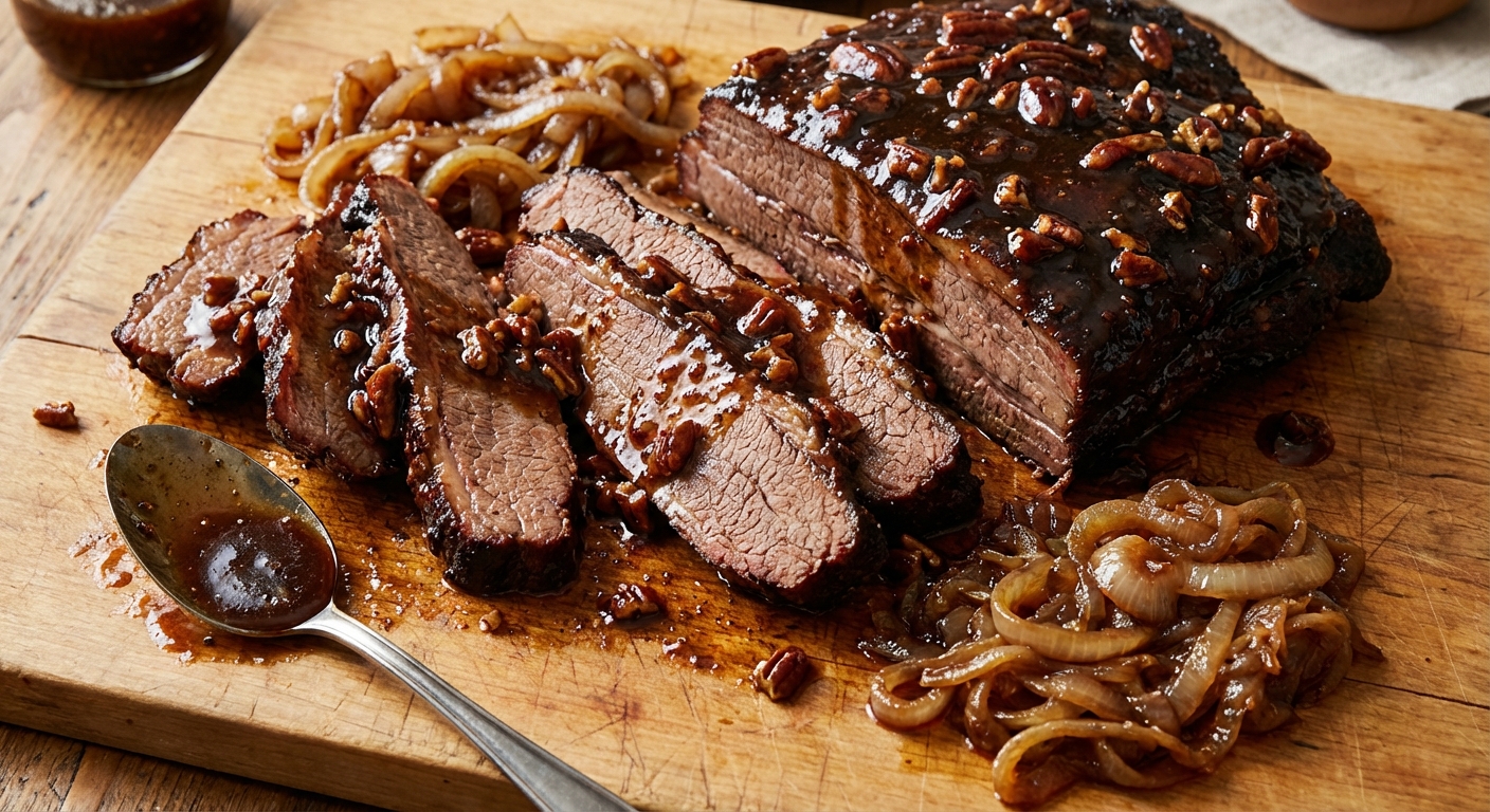 Effortless Nutty-Sweet Brisket