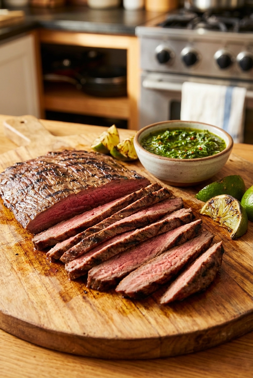 Weeknight Flank Steak (Classic Marinade)