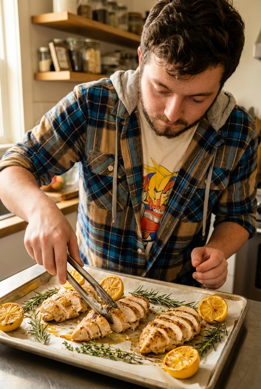 Juicy Oven-Baked Chicken Breast