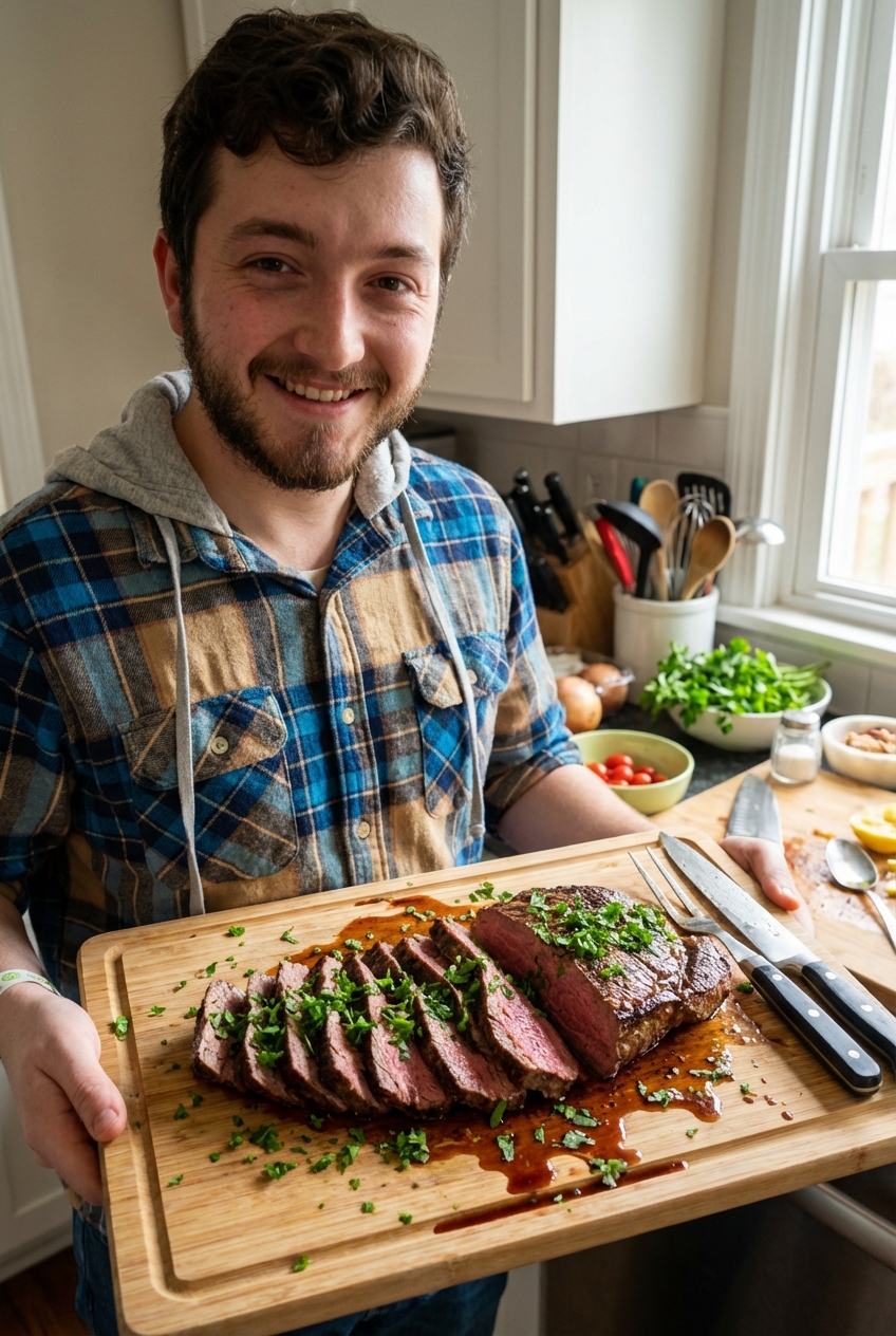 Tender Marinated London Broil