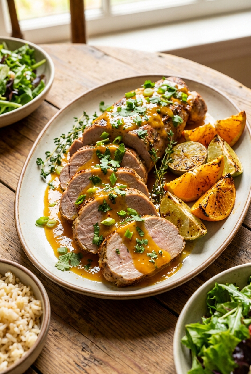 Bright Citrus Pork Tenderloin