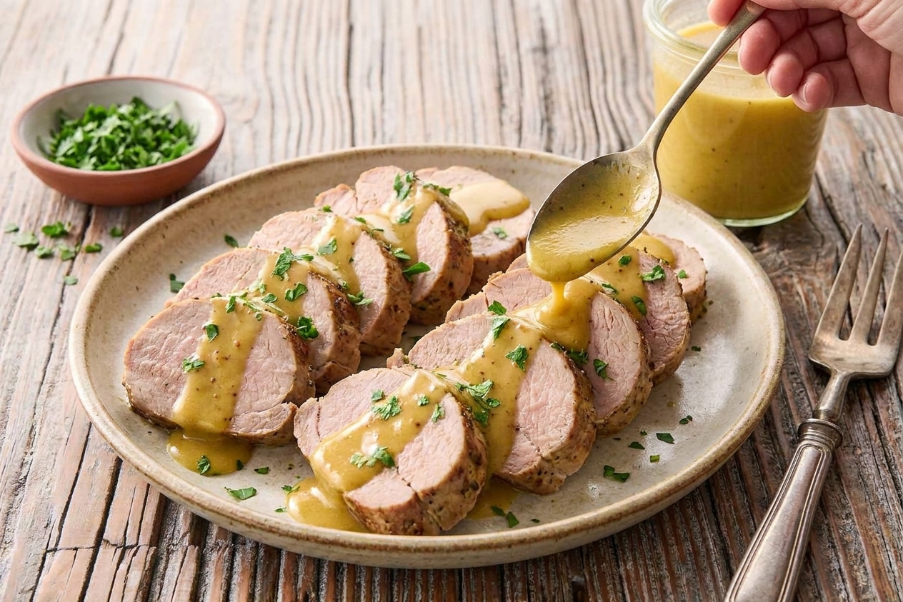 Slow Cooker Pork Tenderloin