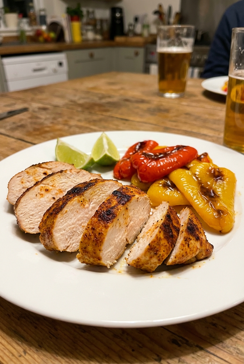 Smoky Spicy Air Fryer Chicken Breast