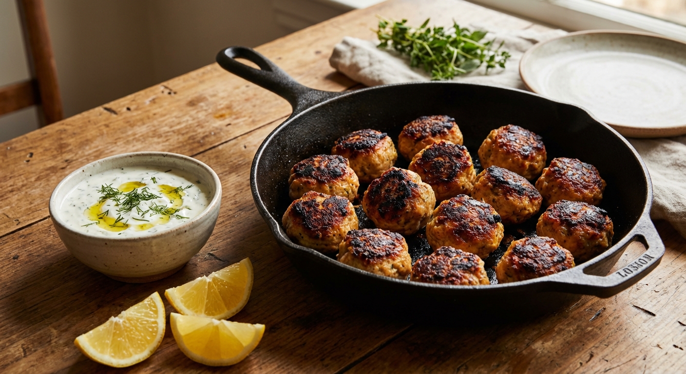 Smoky Chicken Meatballs