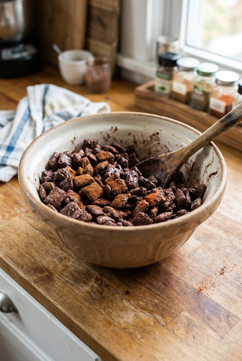 Smoky Spicy Puppy Chow