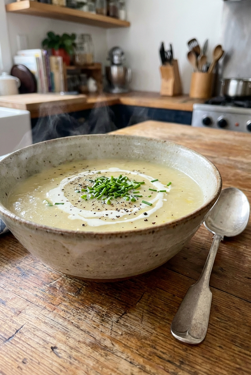 Spiced Potato Leek Soup