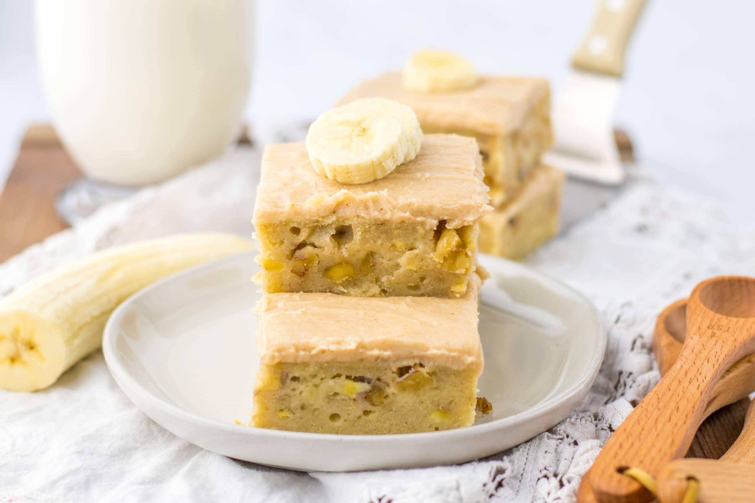 Brown Butter Banana Bars