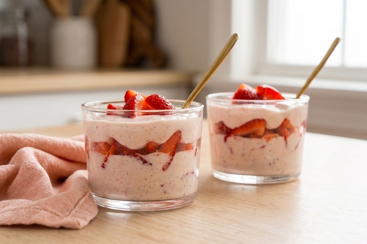Fresas con Crema