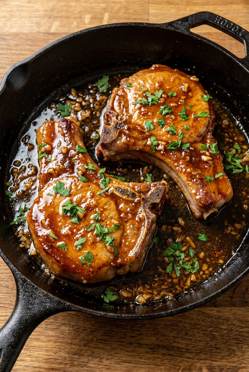 Tender Juicy Decadent Pork Chops