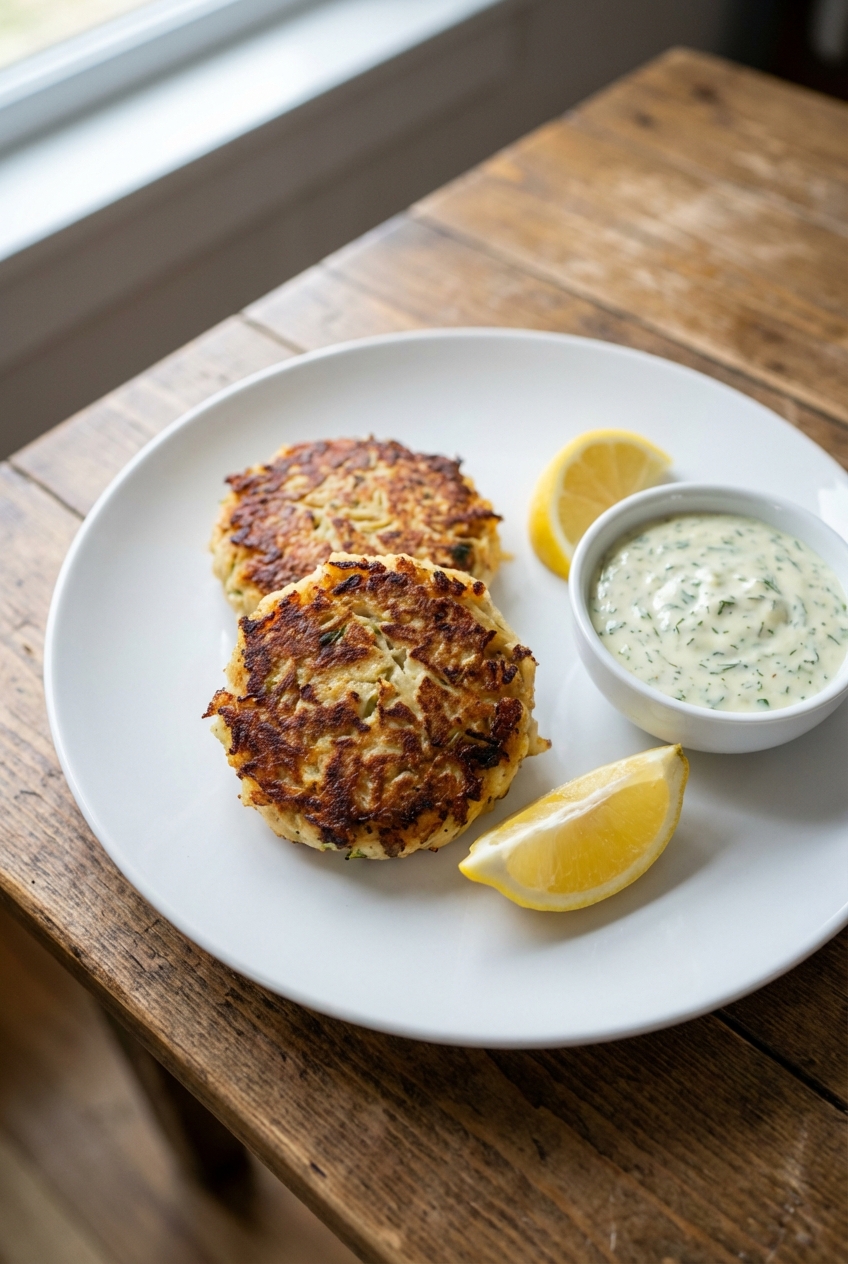Modern Crab Cakes