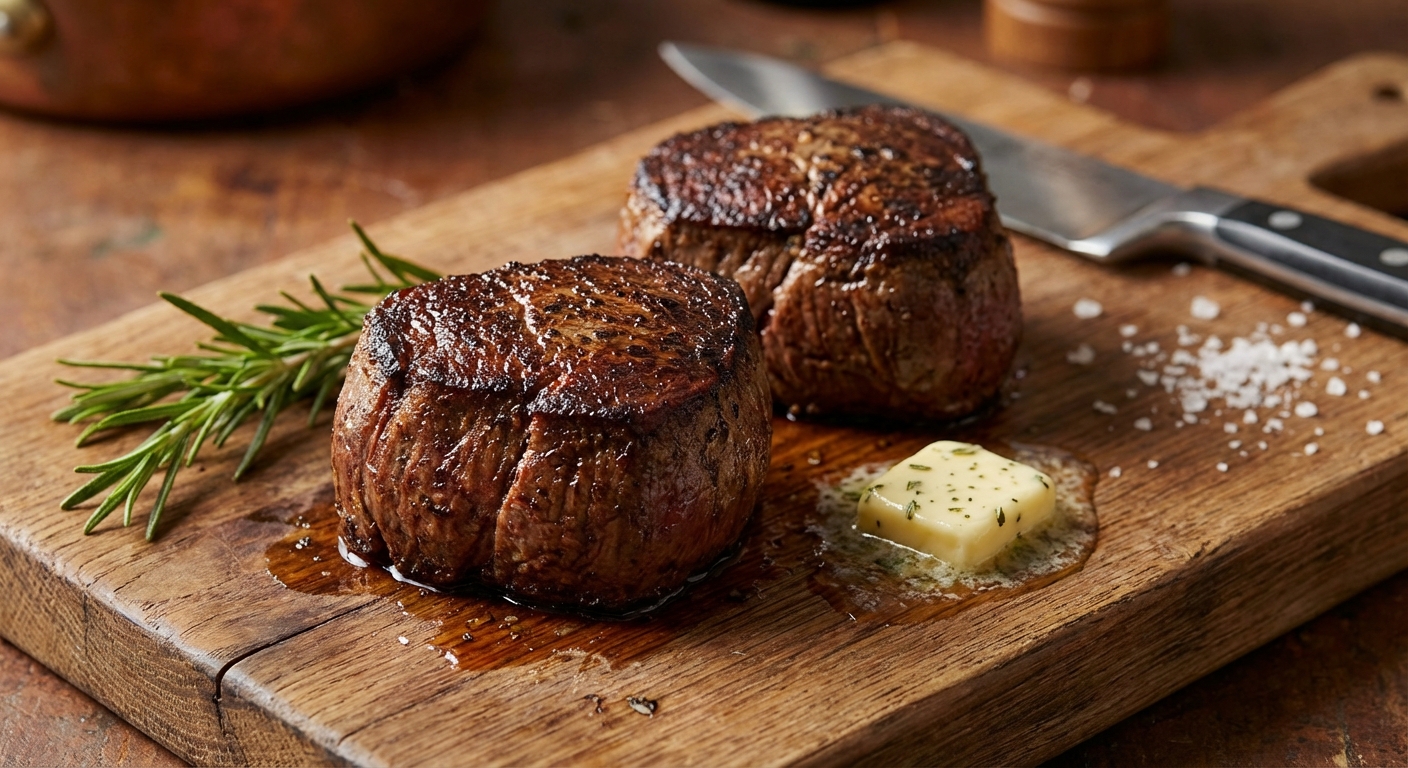 Perfect Pan-Seared Filet Mignon