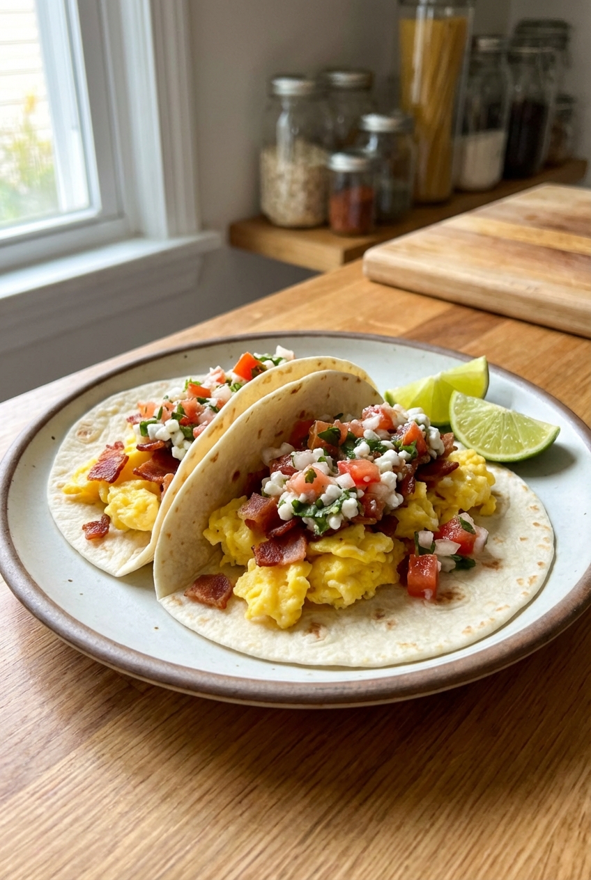Cottage Cheese Breakfast Tacos (High-Protein)