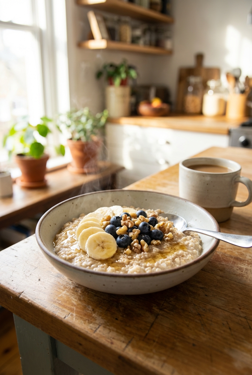 Healthy Oatmeal (Quick and Tasty)