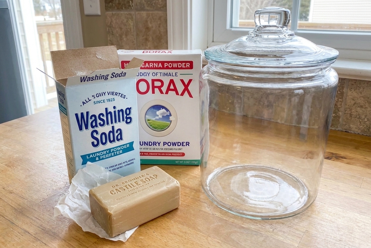 Homemade Laundry Detergent