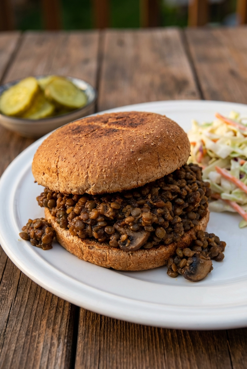 Zesty Vegan Sloppy Joes